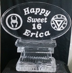Custom Sweet 16 oval logo