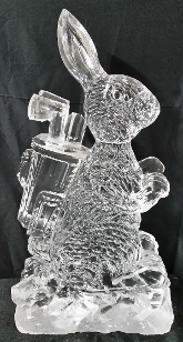1.)  Ice Matters - Bunny with Golf Bag