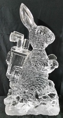 Ice Matters - Bunny with Golf Bag