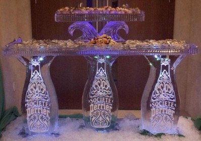 80 Inch perrier Bar with wave tray