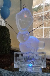 Olaf with Plaque
