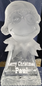 Ice Matters - Kermit the Frog with Santa Hat