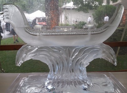 Ice Matters Double Pour Drink Luge - Gondola