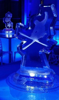 Skier centerpiece