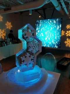 Snowflake centerpiece