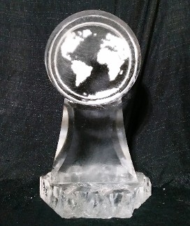 Globe Facade centerpiece