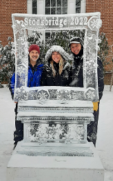 Ice Matters Multi Block Personalized Photo Op on Base