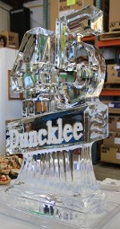 Carved 45 with Name Under