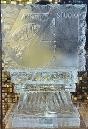 Studio 54 Logo - 54 in relief Studio Snowfilled