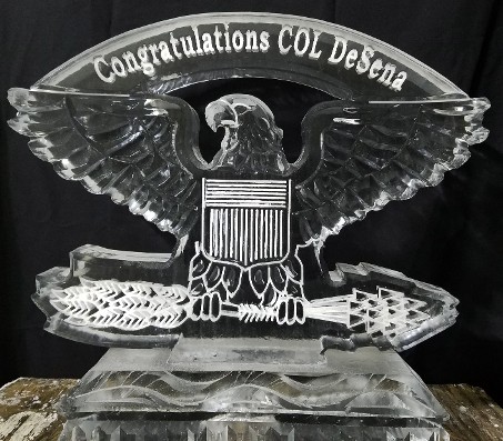 Eagle with Snowfilled Personalization