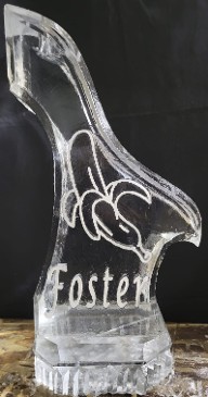 Single Track Shot Luge - into CUP with Banana Outline and Foster Single Track Shot Luge - into CUP with Banana Outline and Foster