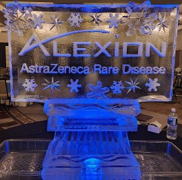 ice matters - snowfilled logo with snowfilled and carved snowflakes