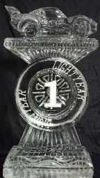 ice matters lightning mcqueen with snowfilled number