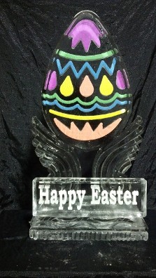 Ice Matters Waverly Easter Egg with Plaque