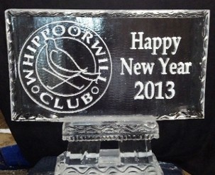 Snowfilled Logo on Left with Wording on Right