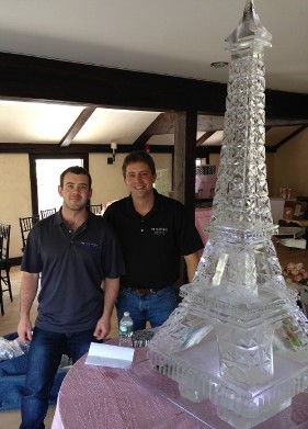 Carved Eiffel Tower