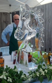 Ice Matters Horse Bust Drink Luge