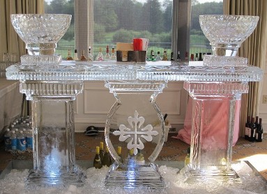 Punch Bowls on 80 Inch Bar